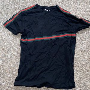 Black and Red T Shirt